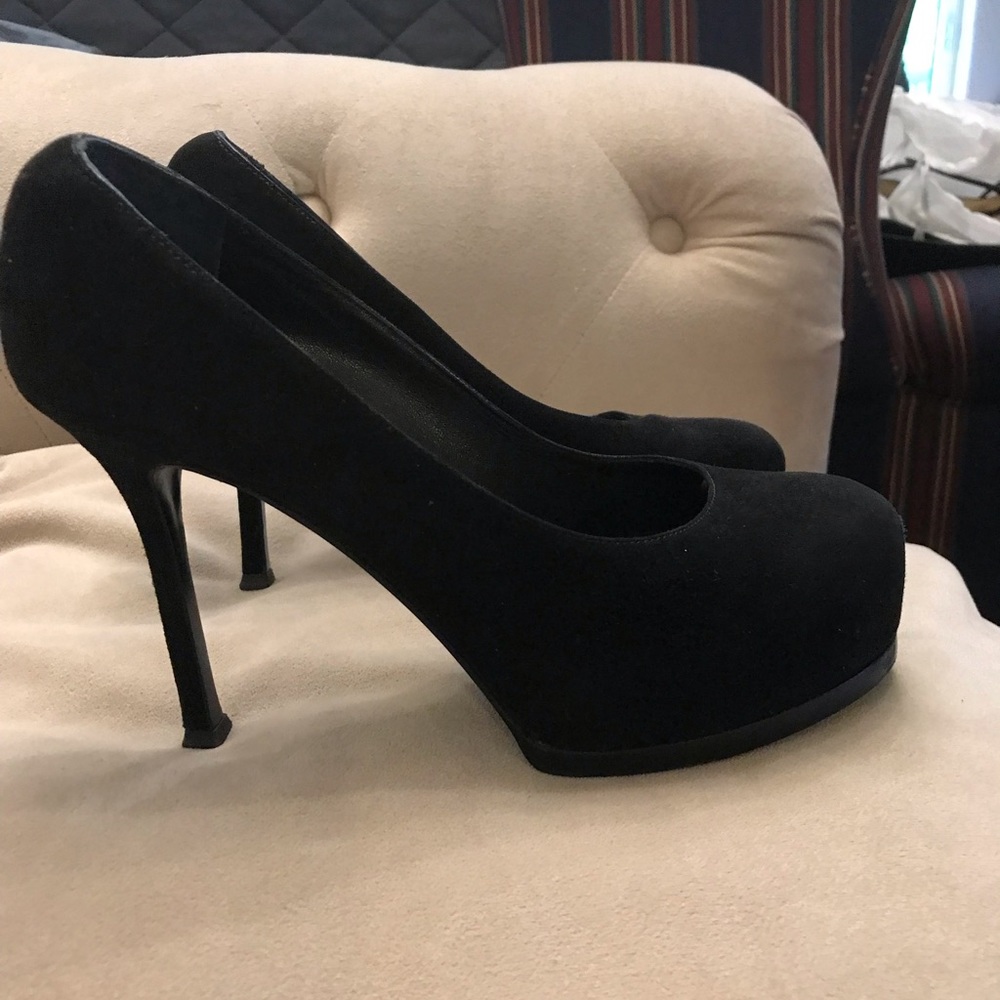 Yves Saint Laurent platform shoes